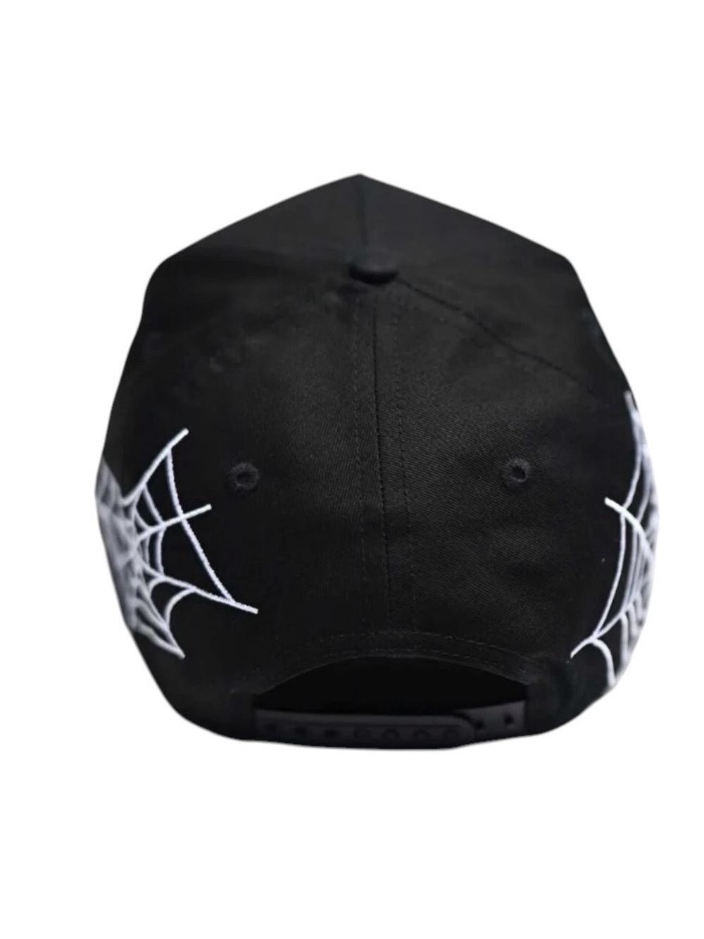 True Brvnd Spider Dallas Hat Halloween Black Spider Web Streetwear OS - Picture 4 of 7